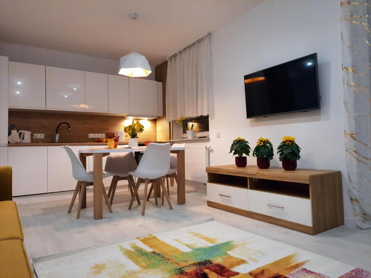 קולובז'ג Apartament Amber Comfort Z Prywatnym Miejscem Parkingowym מראה חיצוני תמונה